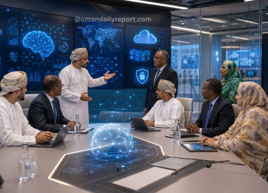 Mauritania and Oman sign agreements to expand cooperation in digital transformation, AI and cybersecurity