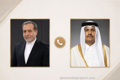 Qatar Backs Oman’s Iran Diplomacy in Call Between Foreign Ministers