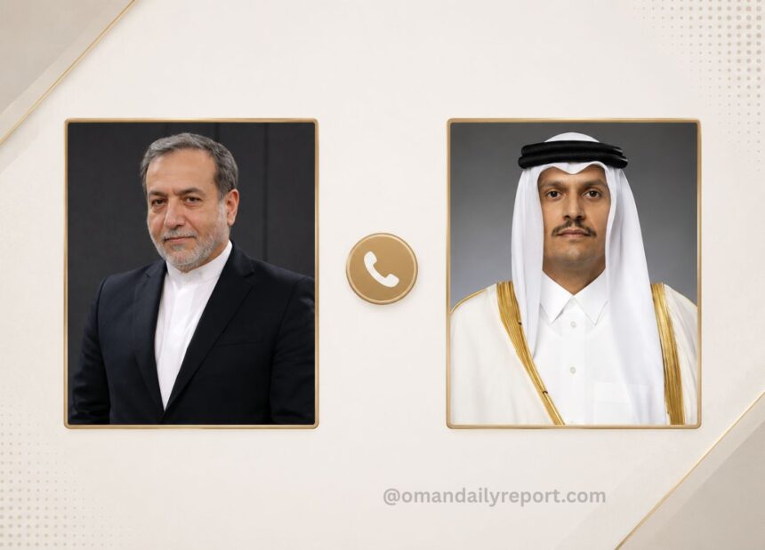 Qatar Backs Oman’s Iran Diplomacy in Call Between Foreign Ministers Qatar Backs Oman’s Iran Diplomacy in Call Between Foreign Ministers