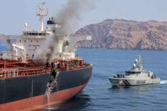 Tanker struck by projectile off Oman coast, crew safe as investigation begins