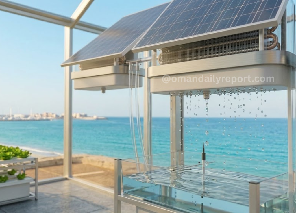 Oman air to water tech