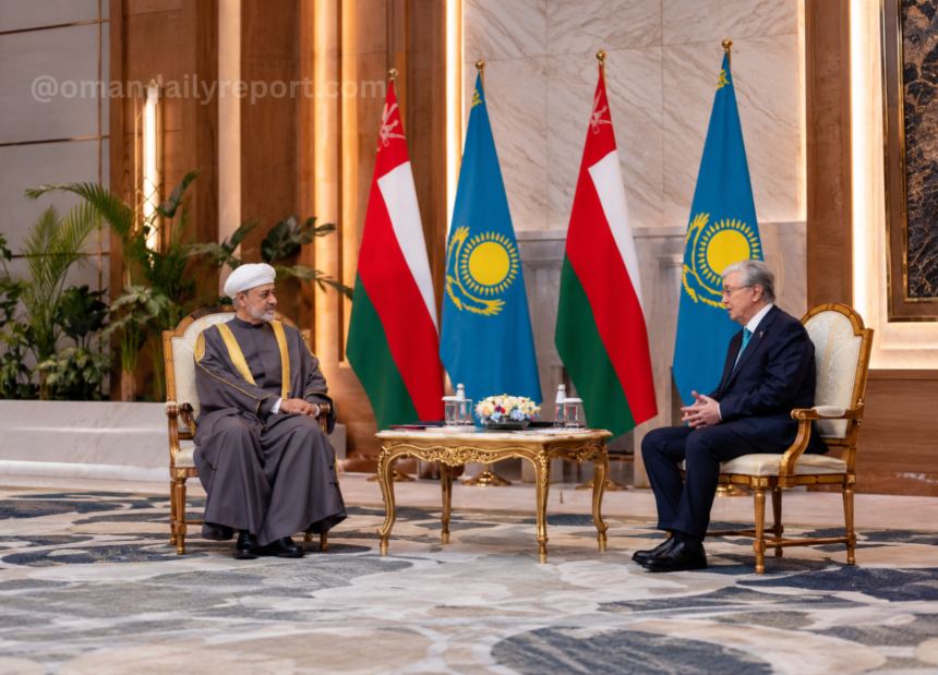 Oman and Kazakhstan Forge Landmark Deals Across Trade, Energy, and Finance Oman and Kazakhstan Forge Landmark Deals Across Trade, Energy, and Finance